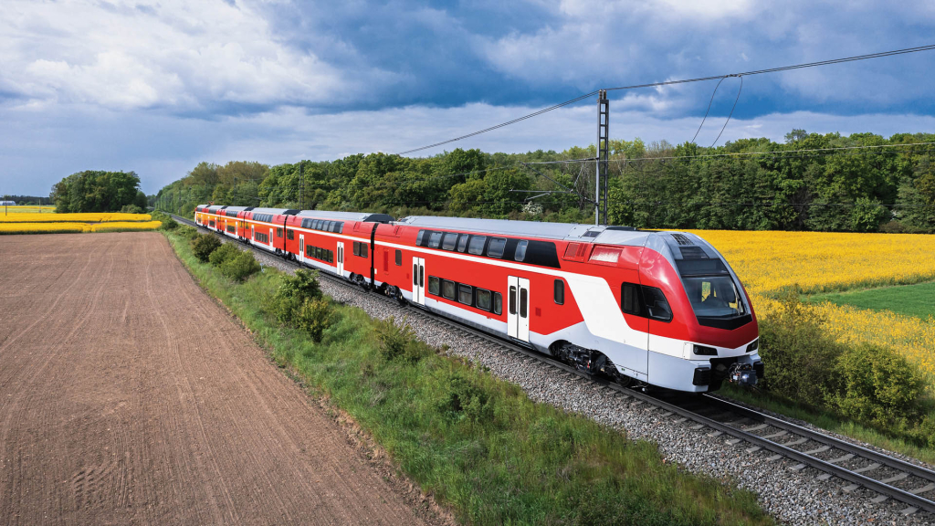 Elektrická jednotka KISS pro Železnice Slovenské republiky, foto: Stadler Praha s.r.o.